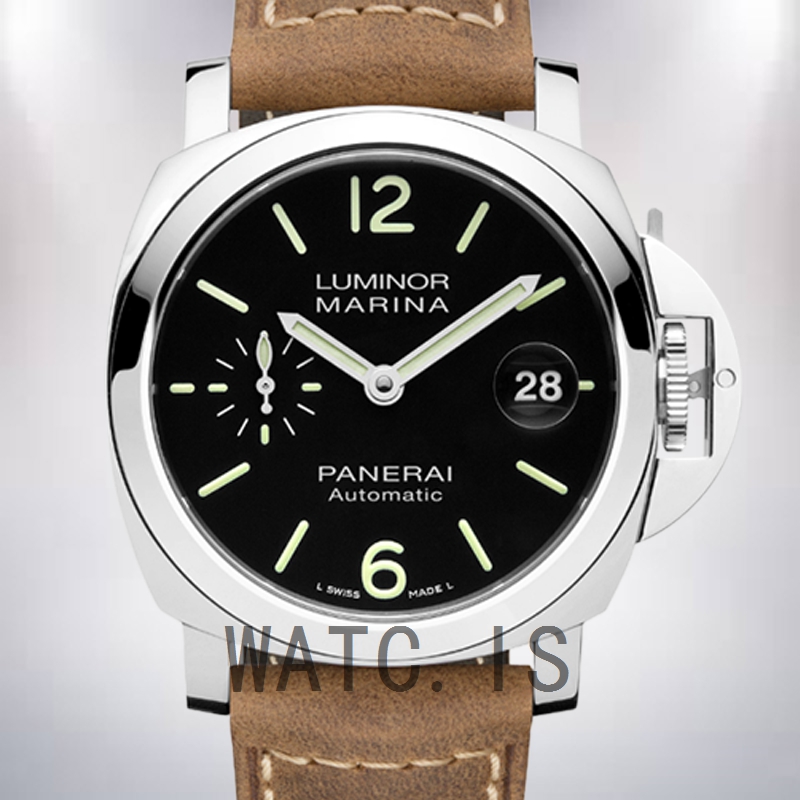 Panerai Luminor Marina PAM01048 Men's 44mm Leather Strap
