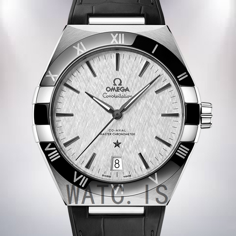 Omega Constellation 43mm Men 131.33.41.21.06.001 Leather Strap Automatic