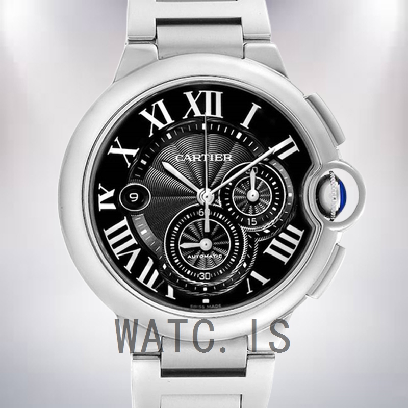 Cartier Ballon Bleu 47mm W6920077 Men's Quartz