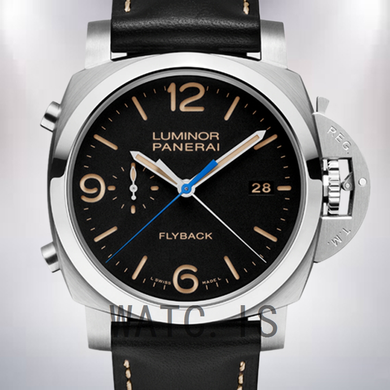 Panerai Luminor 1950 PAM00524 Men's 44mm Leather Strap