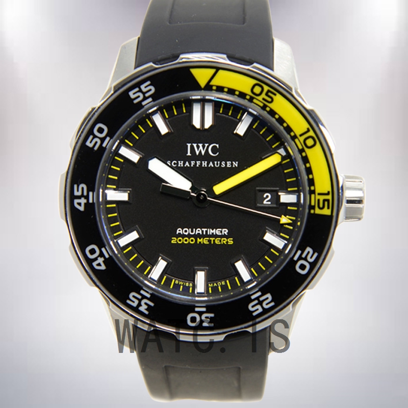 IWC Aquatimer 46mm Men's IW356802 Rubber Band Automatic