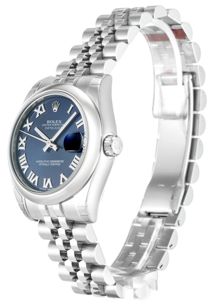 Replica Rolex Lady-Datejust 30mm Blue Dial 178240