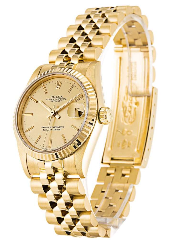 Replica Rolex Datejust Mid-Size 31mm Champagne Dial 68278