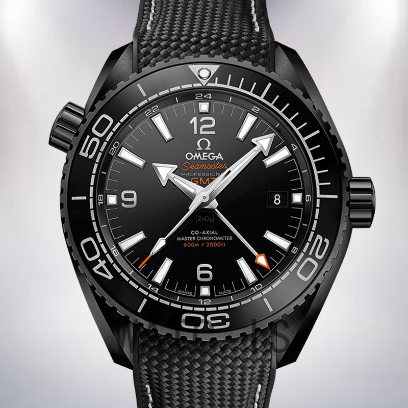 Omega Seamaster Men 45mm 215.92.46.22.01.001 Strap Black Dial