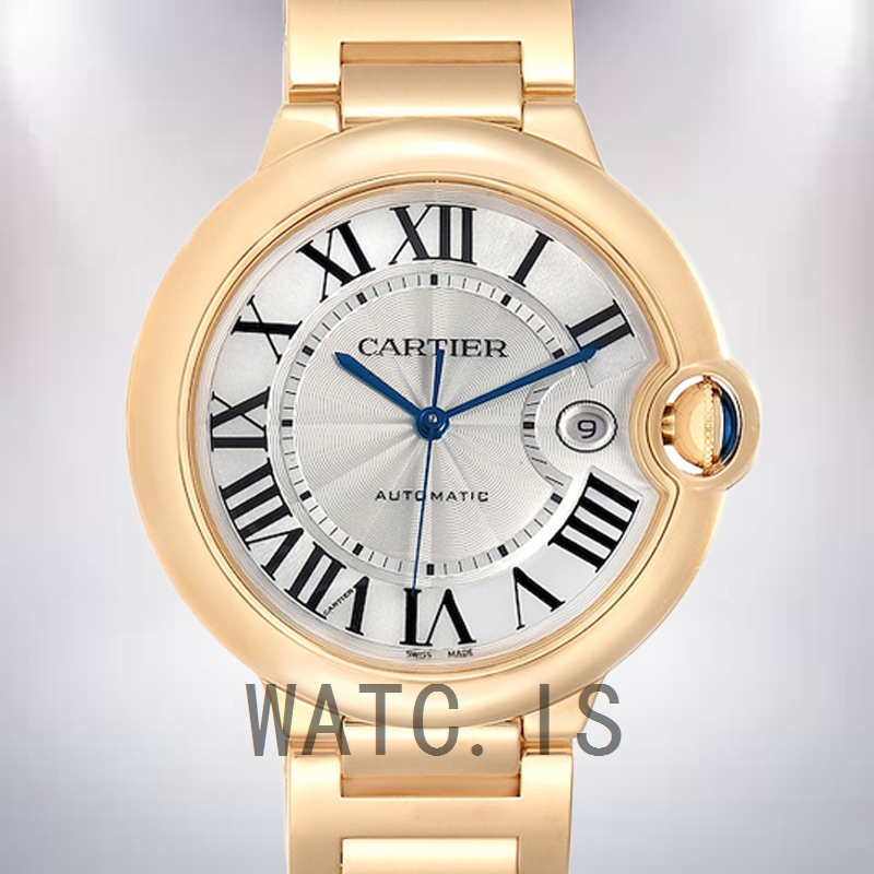 Cartier Ballon Bleu W69005Z2 Men's 42mm/36mm White Dial Quartz/Automatic