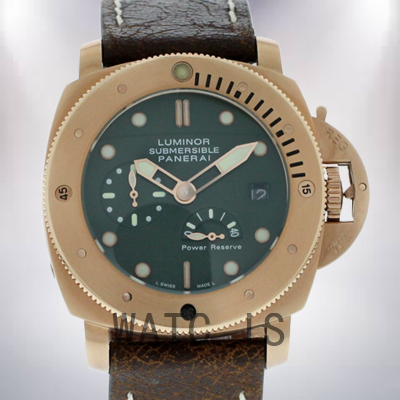 Panerai Luminor Submersible 47mm Men's PAM00507 Leather Strap