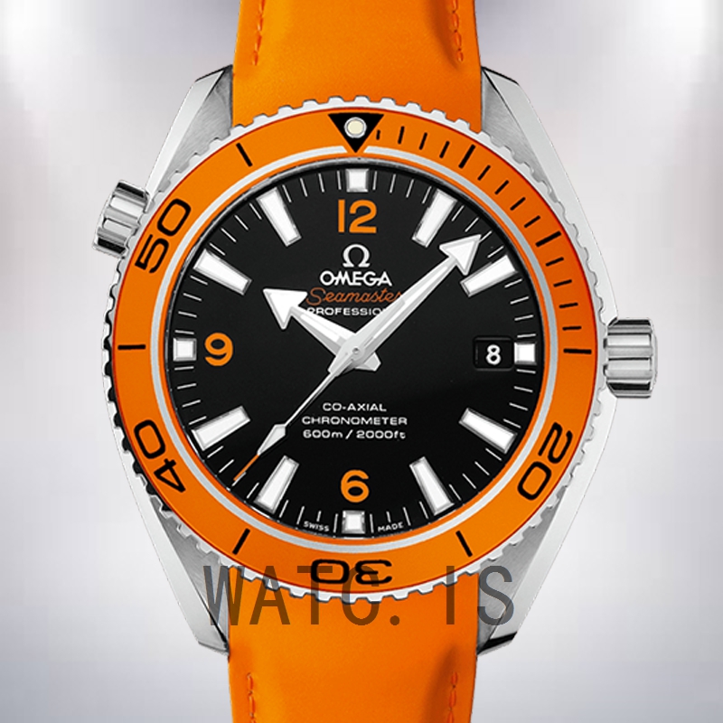 Omega Seamaster Men 232.32.42.21.01.001 41mm Black Dial Rubber Band