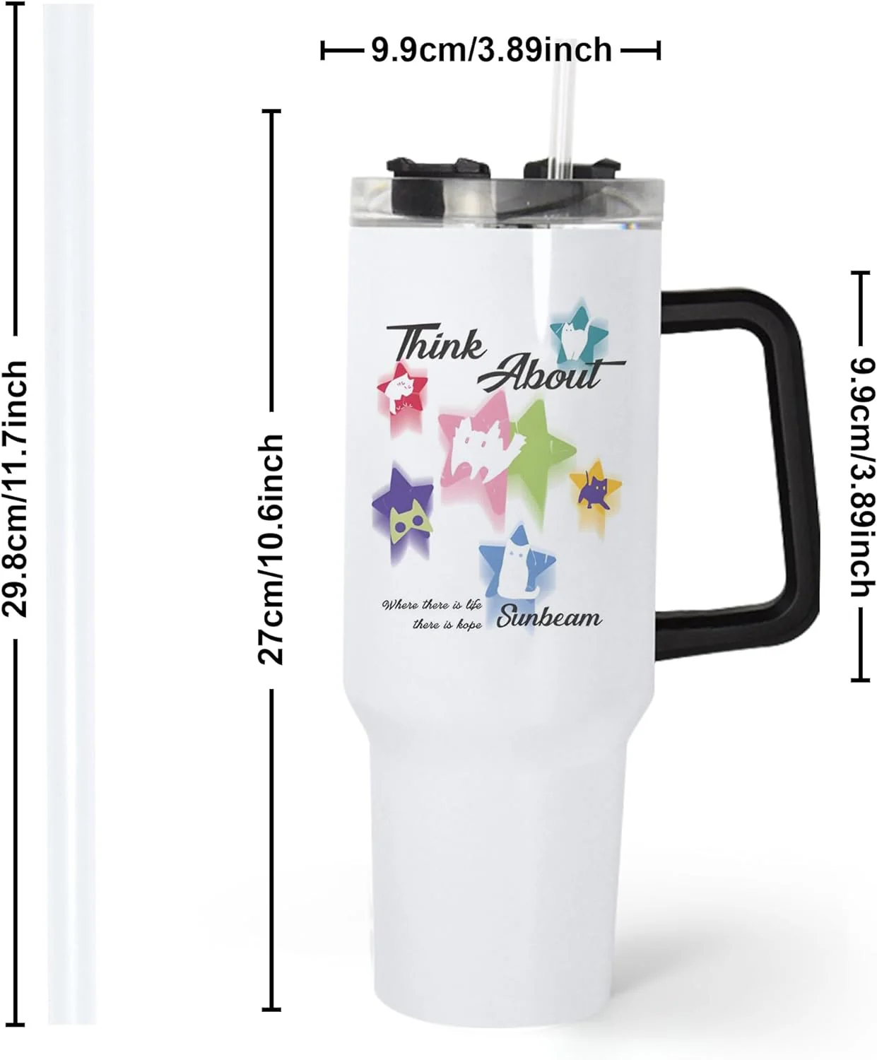 40 oz sublimation glass