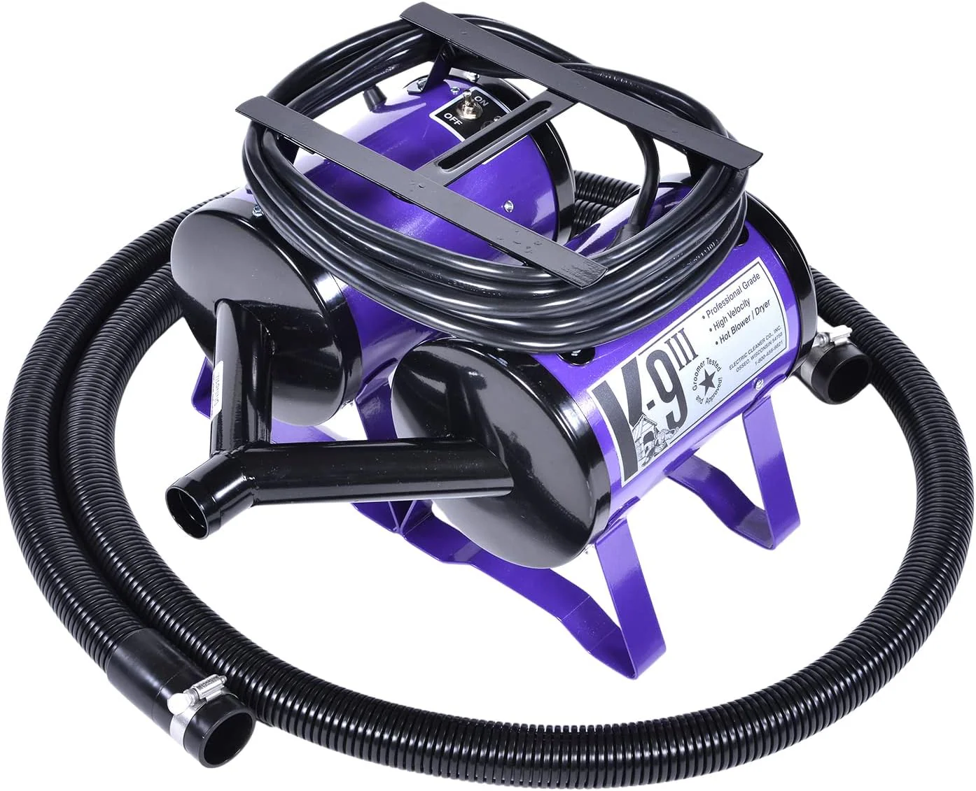 Dog Blow Dryer- Heavy Duty Durable Design with High Performance for Professional Grooming and at Home