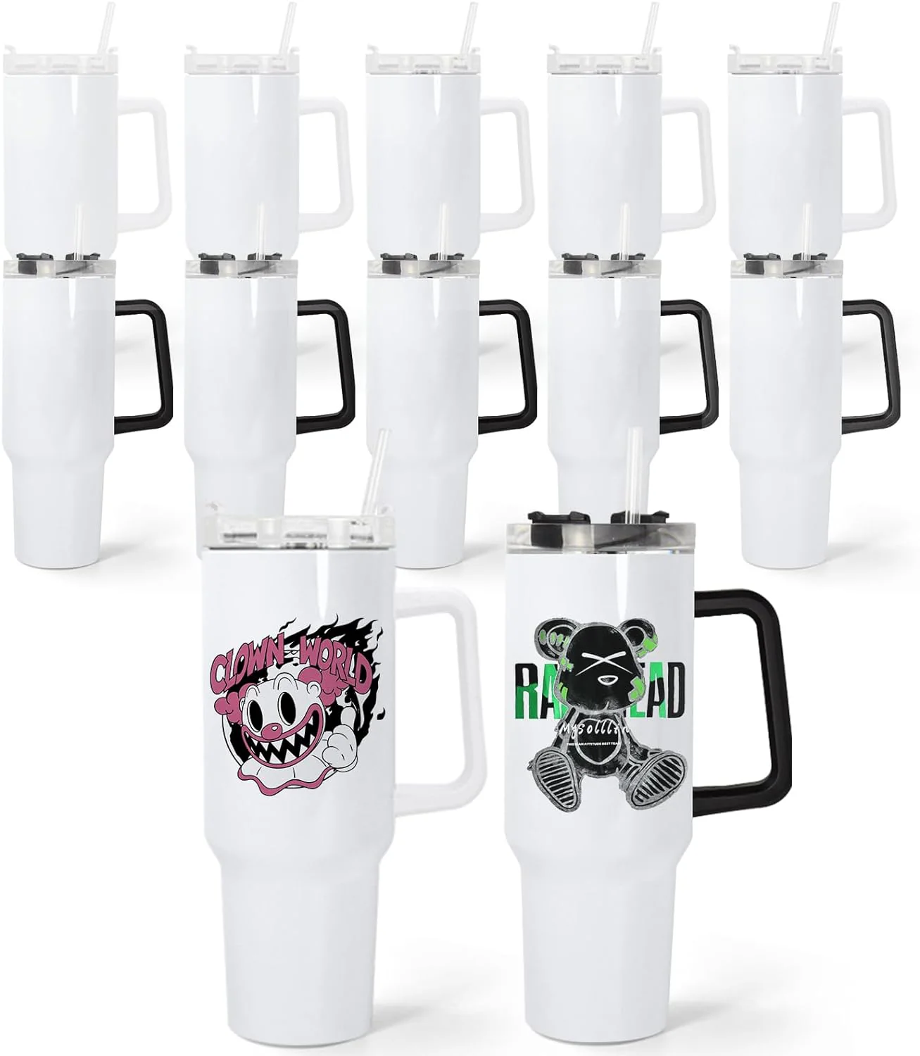 40 oz sublimation glass