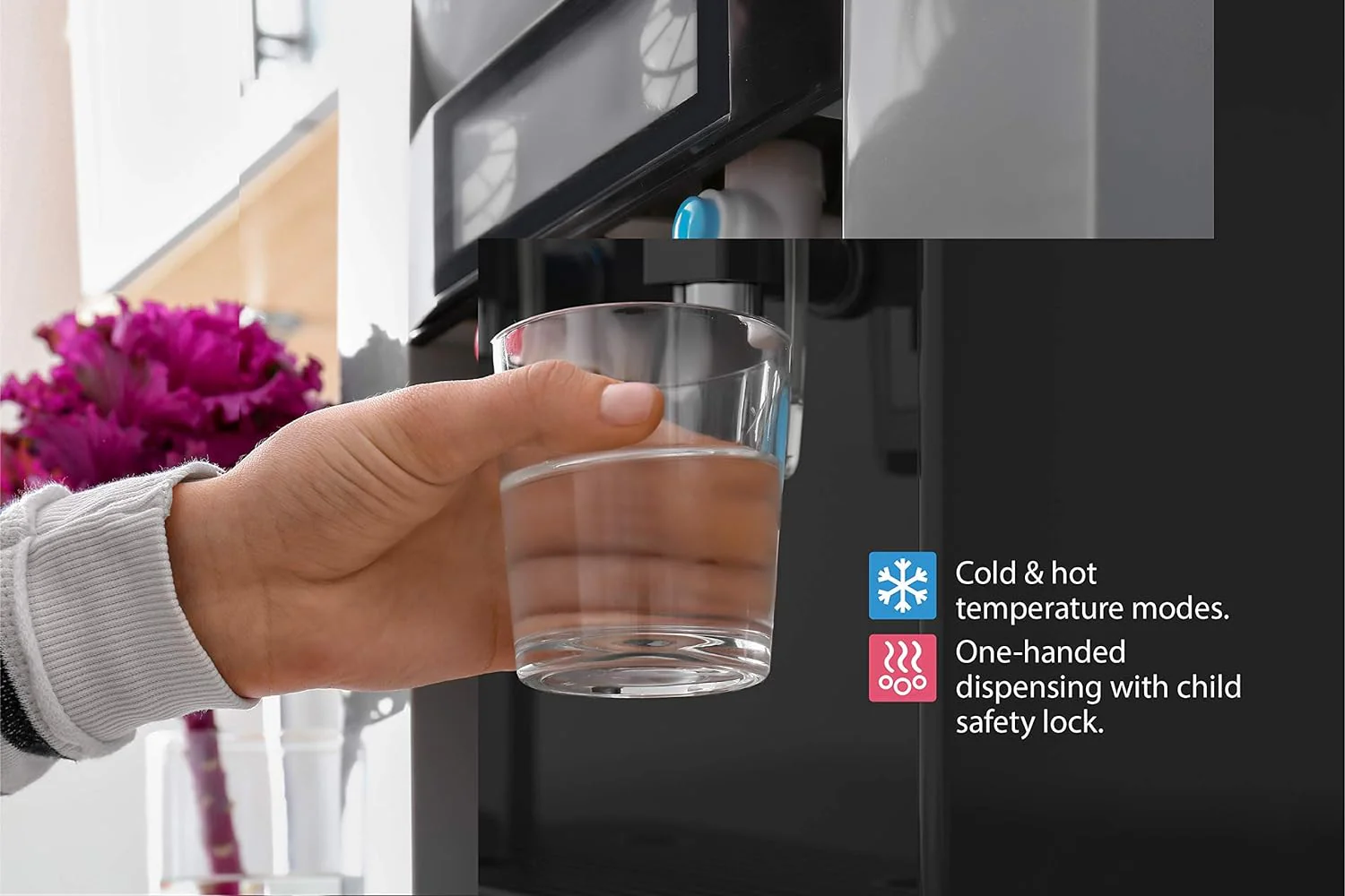 Bottleless Water Cooler Hot and Cold Water Dispenser for Offices & Homes