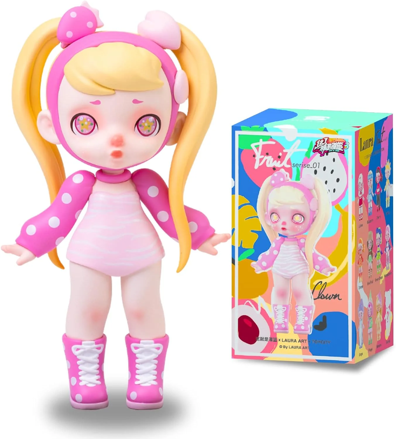 12-Pack Blind Box, Fashion Trendsetters Series Cute Blind Box Action Figures Popular Collectible Toys Birthday Halloween Christmas Gifts