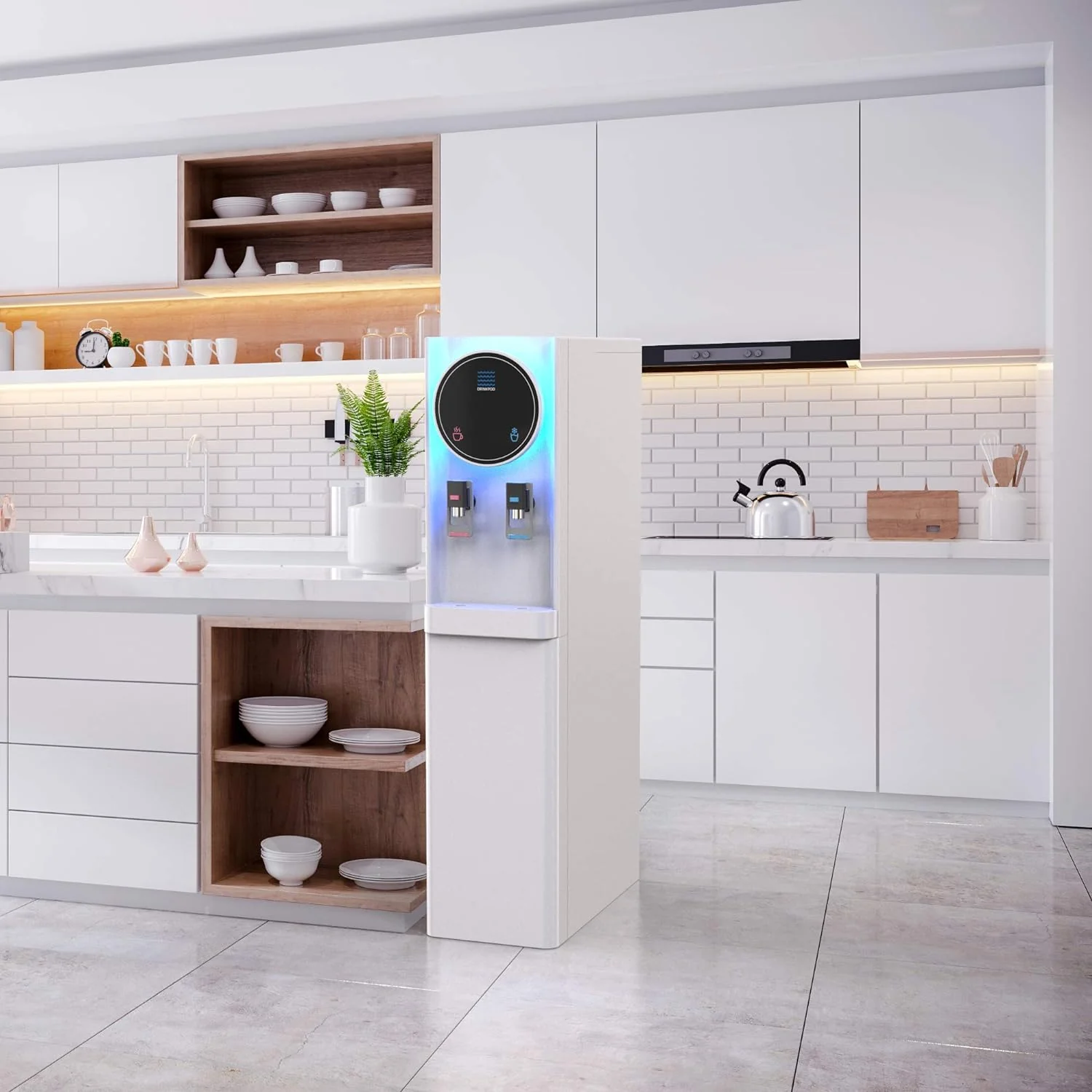 Bottleless Water Cooler Hot and Cold Water Dispenser for Offices & Homes