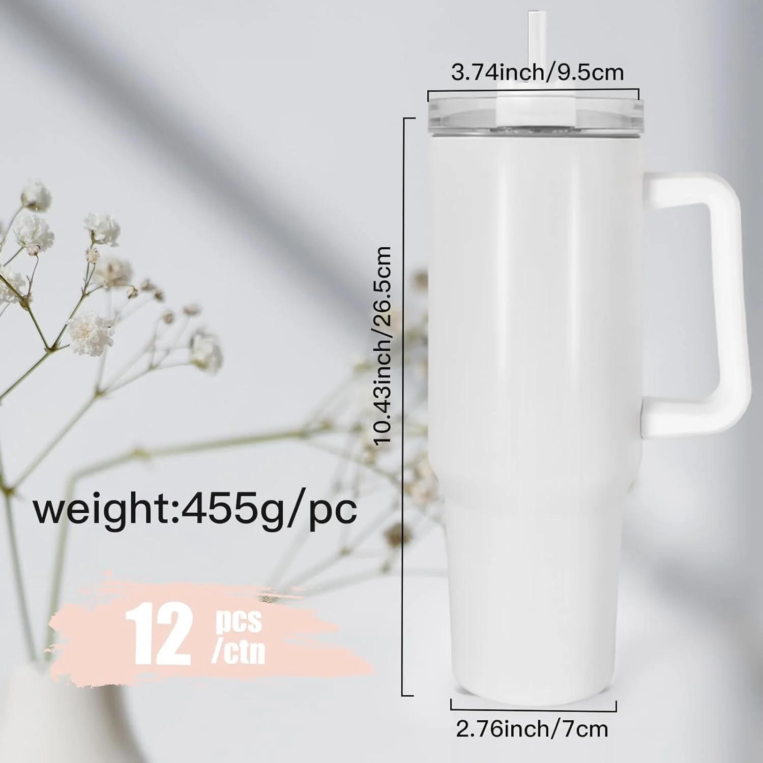 40 oz sublimation glass