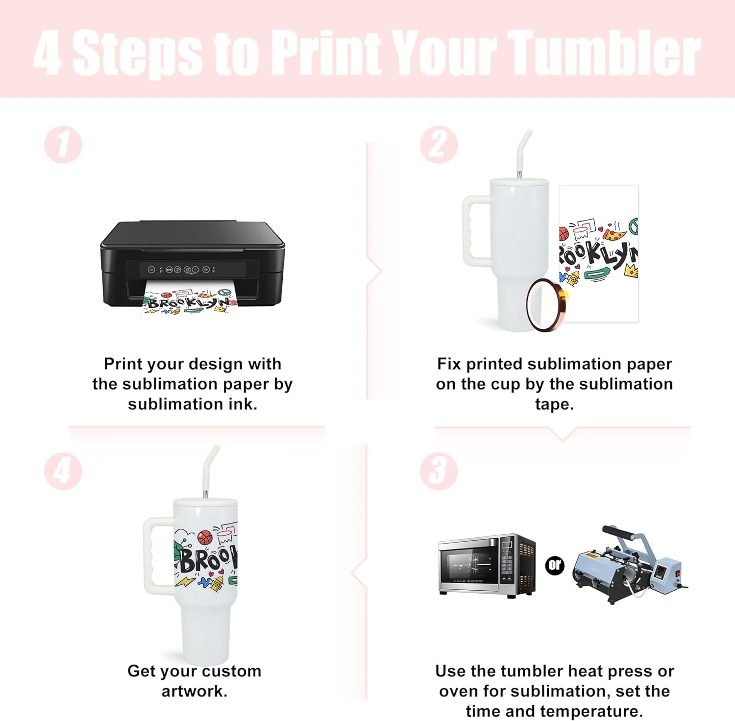 40 oz sublimation glass
