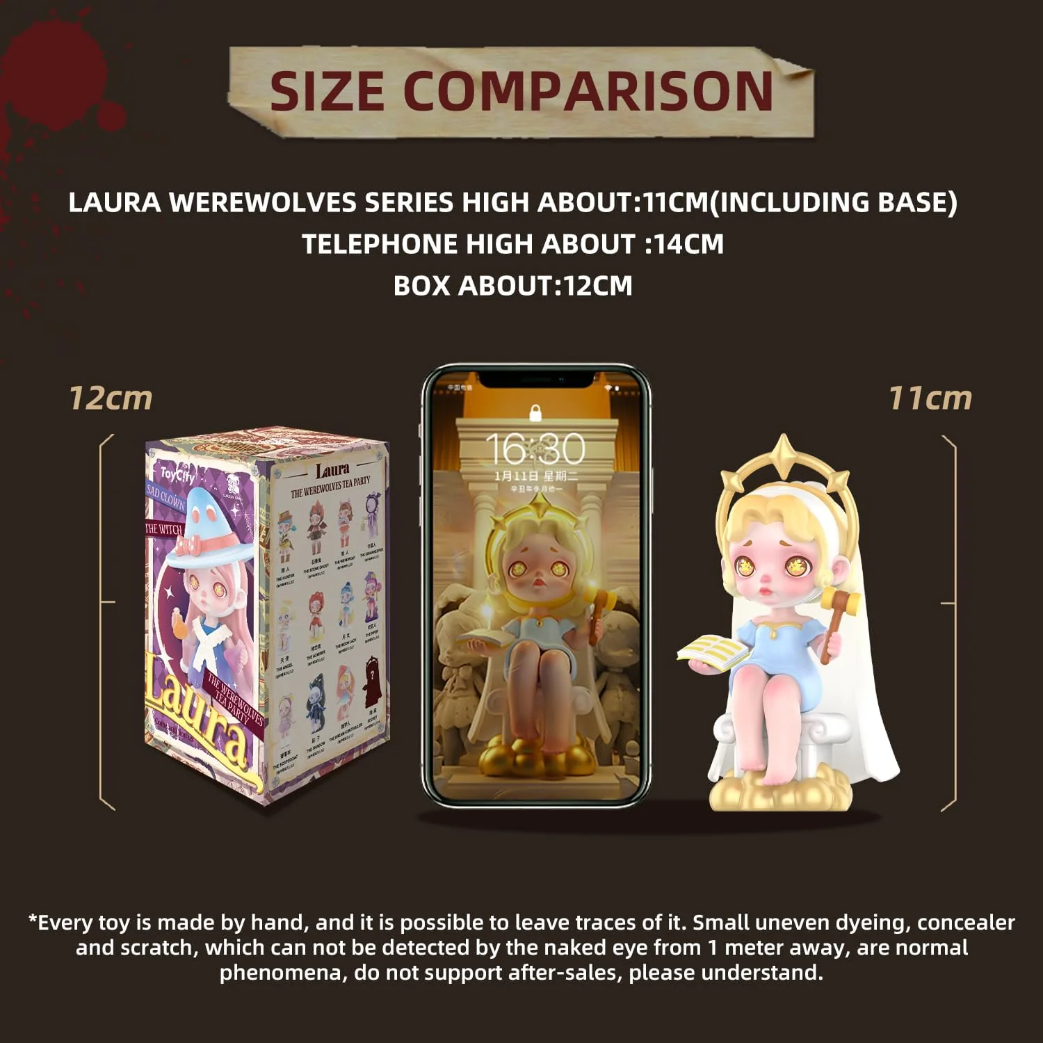 12-Pack Blind Box, Fashion Trendsetters Series Cute Blind Box Action Figures Popular Collectible Toys Birthday Halloween Christmas Gifts