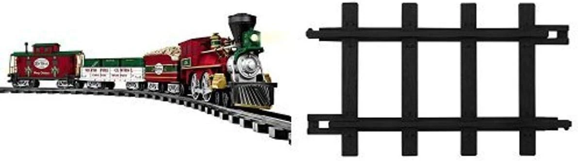 Arctic Central Battery Powered Train Set with Remote Control + Inner Track Expansion Pack