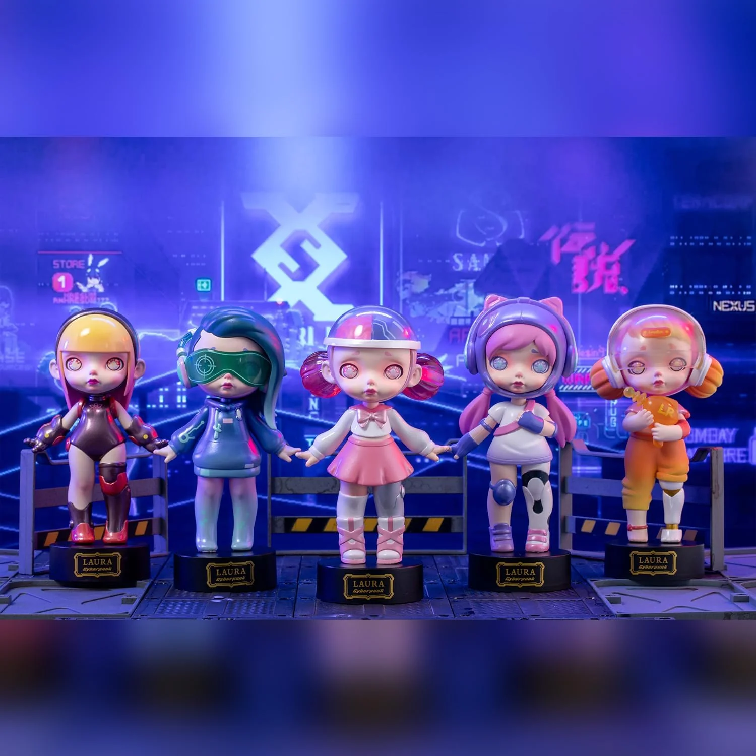 12-Pack Blind Box, Fashion Trendsetters Series Cute Blind Box Action Figures Popular Collectible Toys Birthday Halloween Christmas Gifts