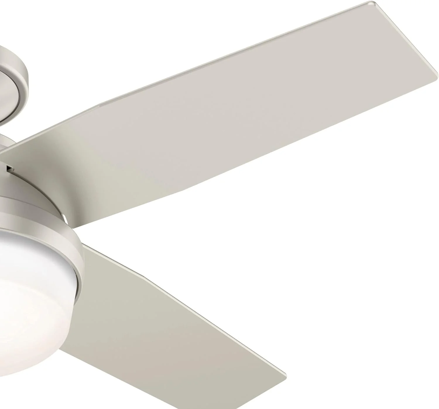 Hunter Fan Company Dempsey Low Profile Indoor / Outdoor Ceiling Fan with LED Light and Remote Control, 44