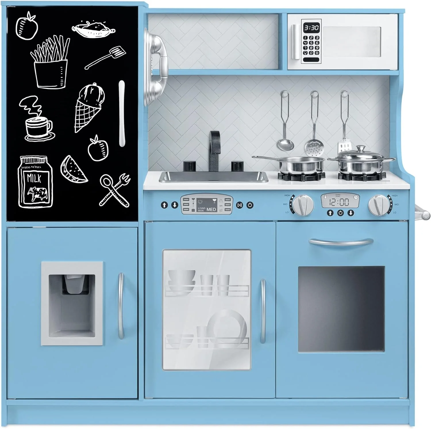 Best Pretend Kitchen Wooden Toy Set for Kids