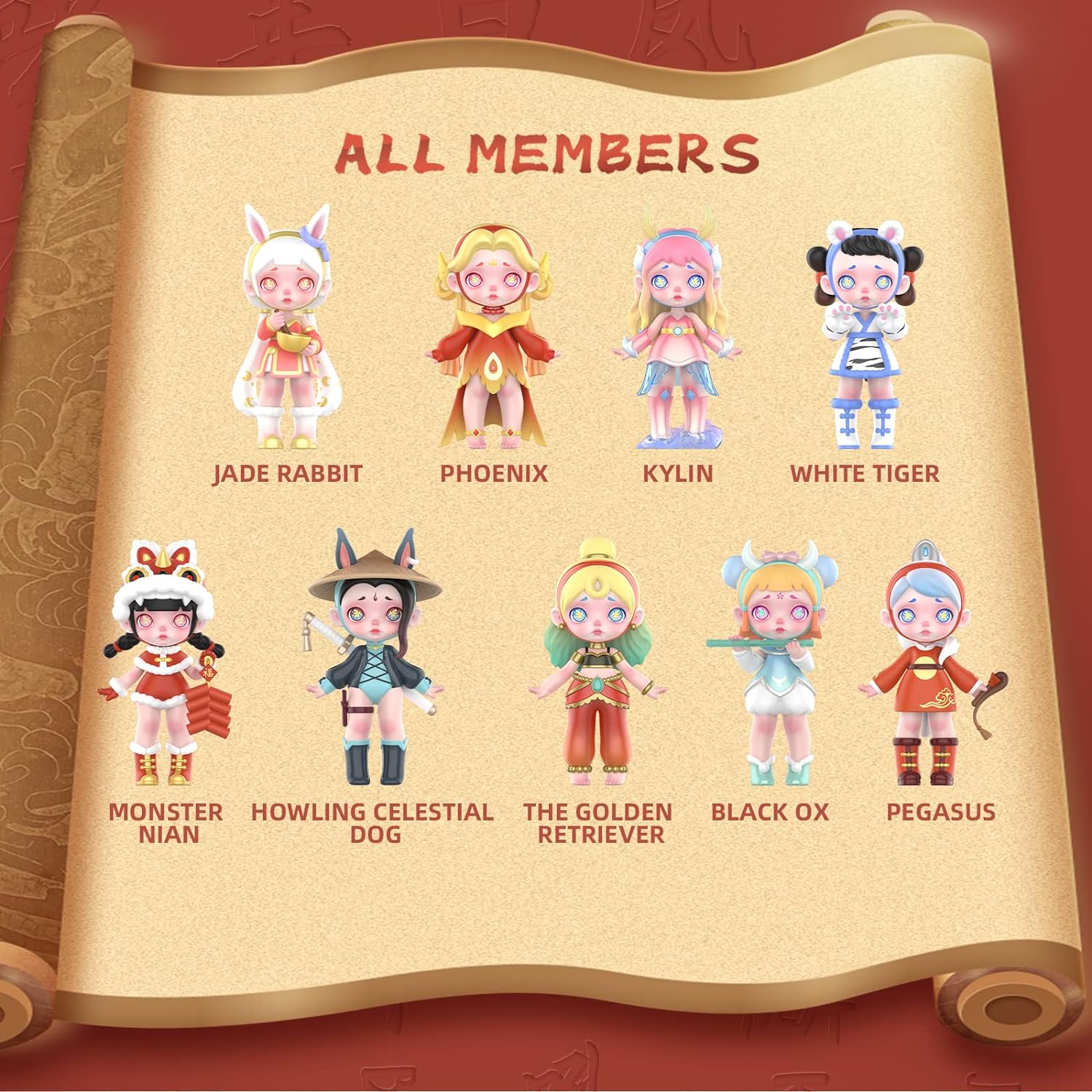 12-Pack Blind Box, Fashion Trendsetters Series Cute Blind Box Action Figures Popular Collectible Toys Birthday Halloween Christmas Gifts