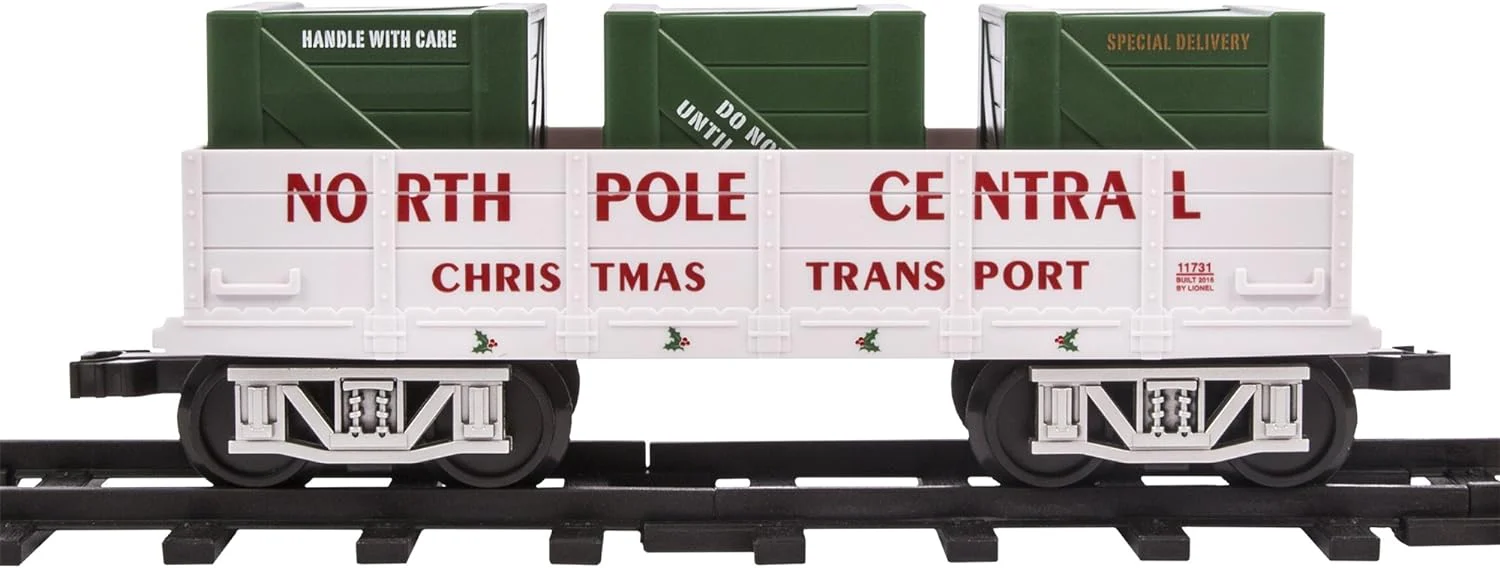 Arctic Central Battery Powered Train Set with Remote Control + Inner Track Expansion Pack