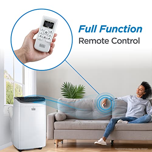 8,000 BTU Portable Air Conditioner up to 350 Sq.ft with Remote Control