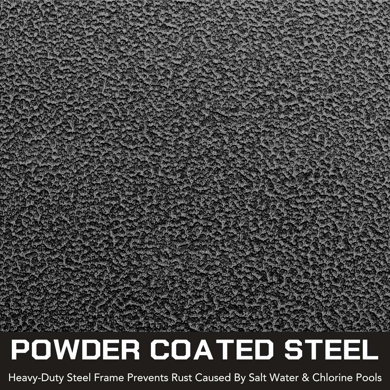 All-In-One Pool Basketball Hoop - Includes Composite Basketball, Air Pump, & Tools - Matte Black Heavy Duty Set - Adjustable Poolside Basketball Goal - Made for Kids, Teens, & Adults