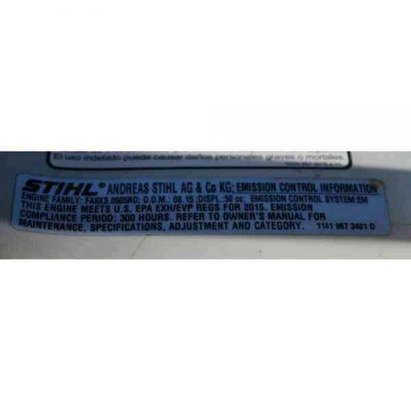 STIHL MS271 Farm Boss Chainsaw C 50.2 Cc, 2.6 KW