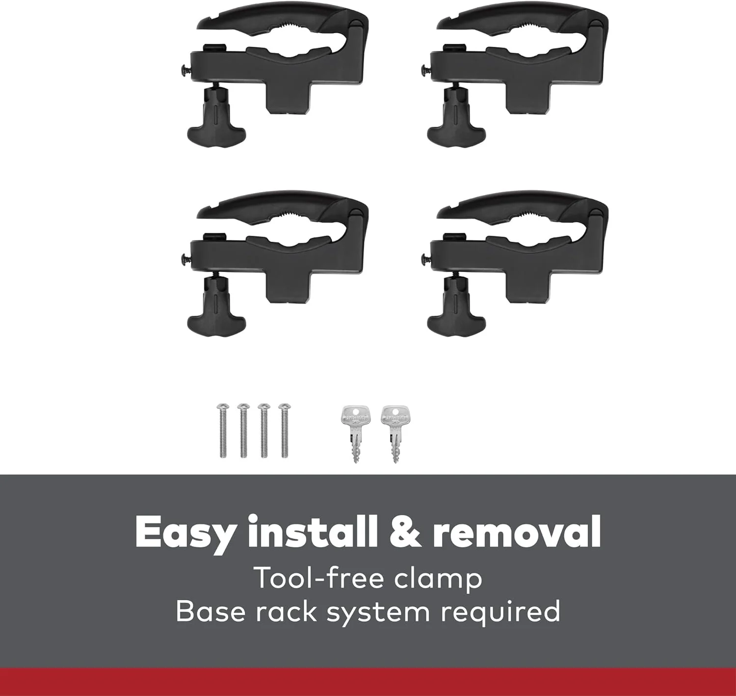 Yakima, PowderHound 6 Ski & Snowboard Mount, Fits Up to 6 Pairs of Skis or 4 Snowboards, Rides Quietly, Fits Most Roof Racks, Black