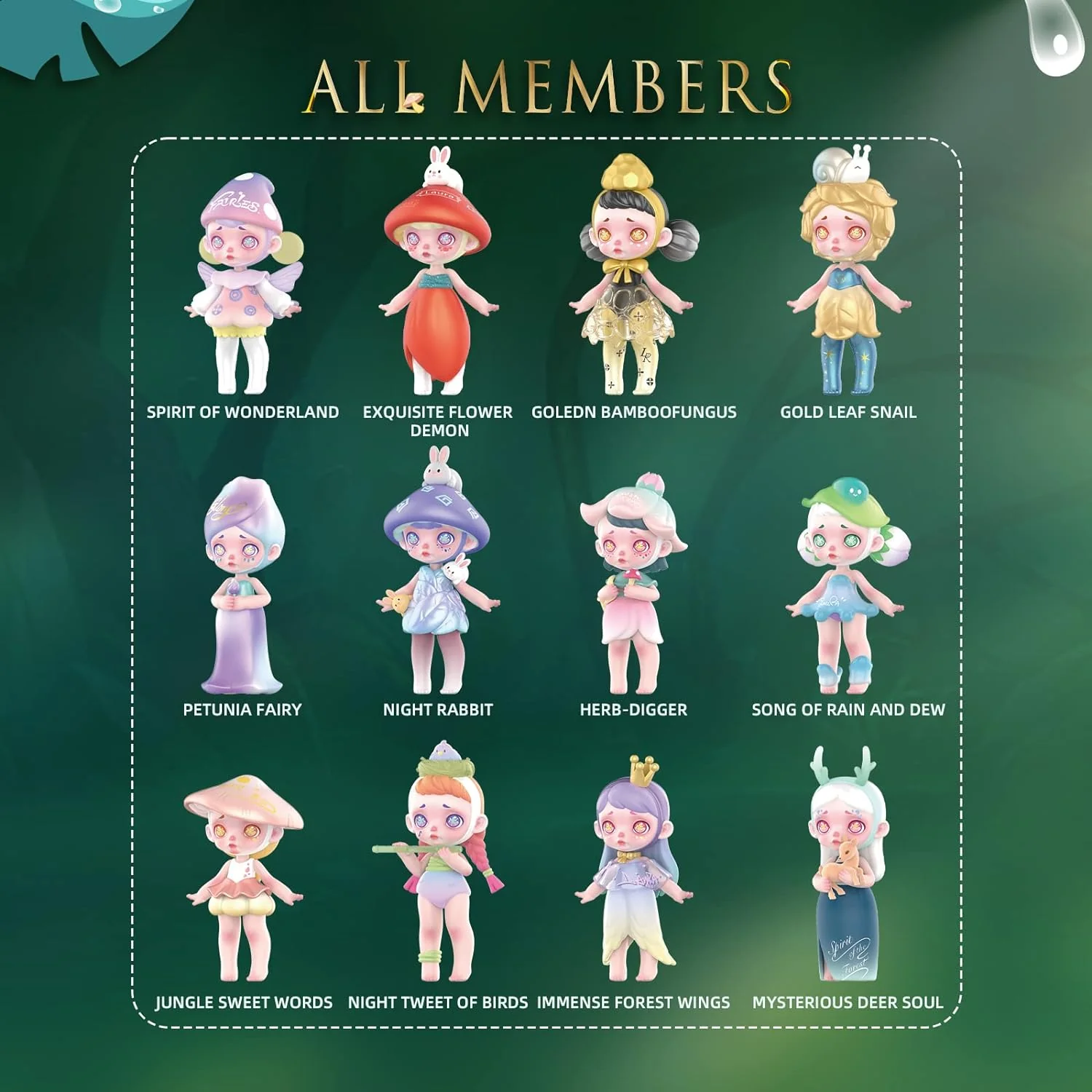 12-Pack Blind Box, Fashion Trendsetters Series Cute Blind Box Action Figures Popular Collectible Toys Birthday Halloween Christmas Gifts