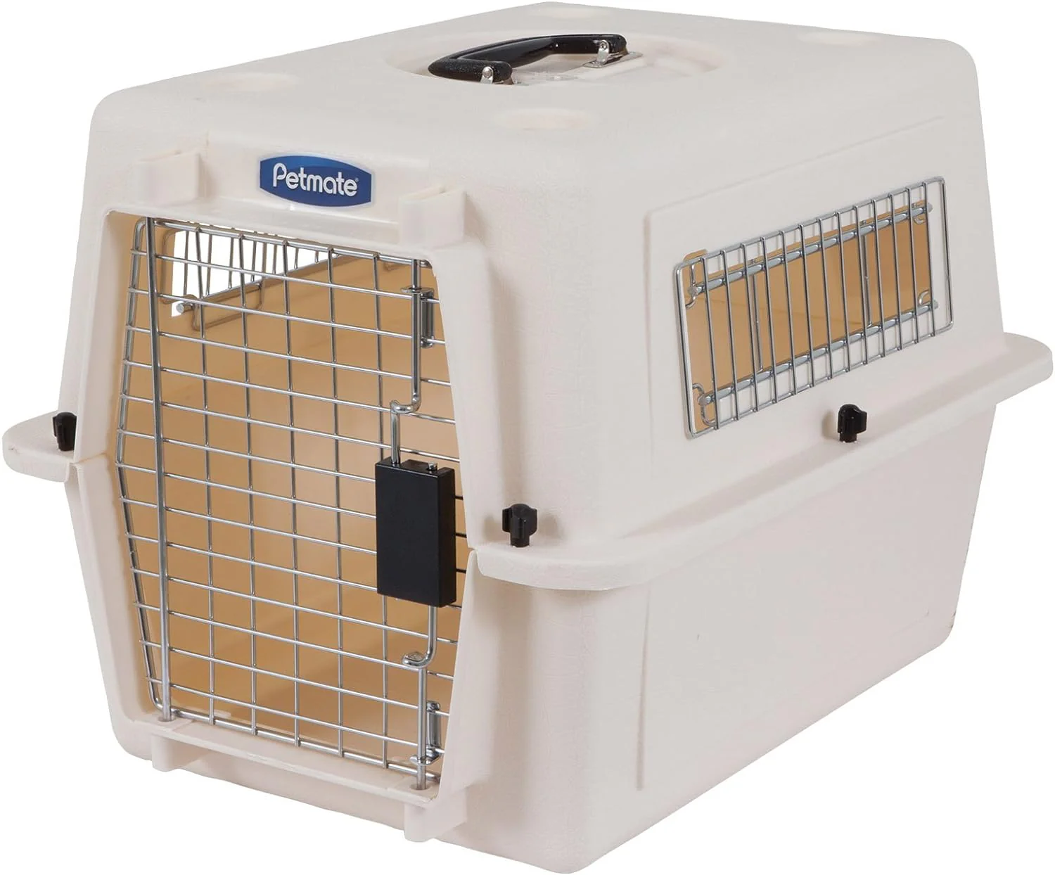 Petmate Ultra Vari Dog Kennel for Extra Large Dogs (Durable, Heavy Duty Dog Travel Crate, Made with Recycled Materials, 48 in. Long) 90 to 125 lbs, Made in USA