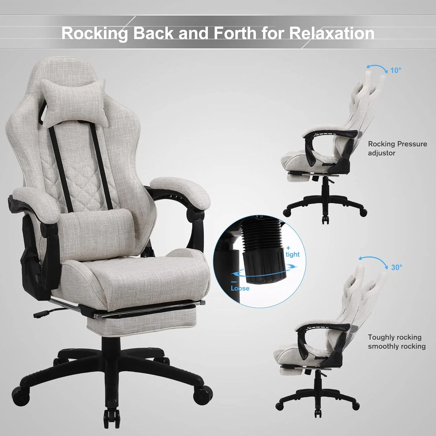 Classic PU Leather Large and Tall Ergonomic Computer Chair