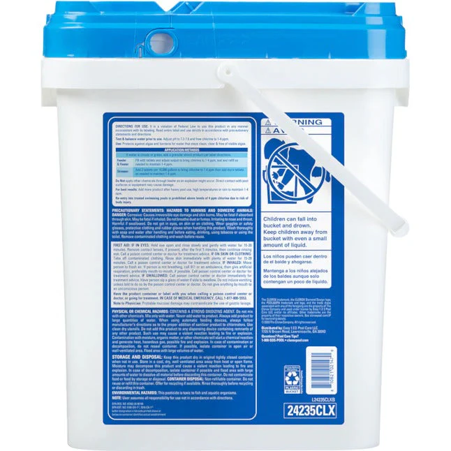 Clorox Pool&Spa XtraBlue 3 in Long Lasting Chlorinating Tablets 35-lb Bucket 3-in Pool Chlorine Tabs