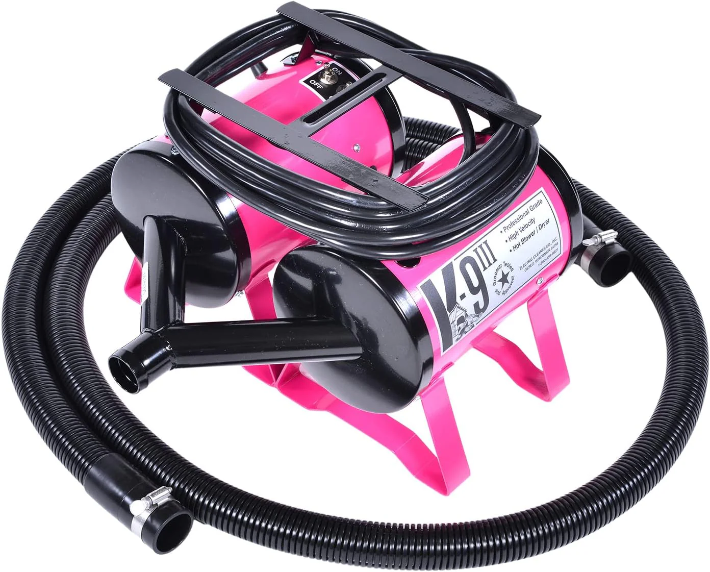 Dog Blow Dryer- Heavy Duty Durable Design with High Performance for Professional Grooming and at Home