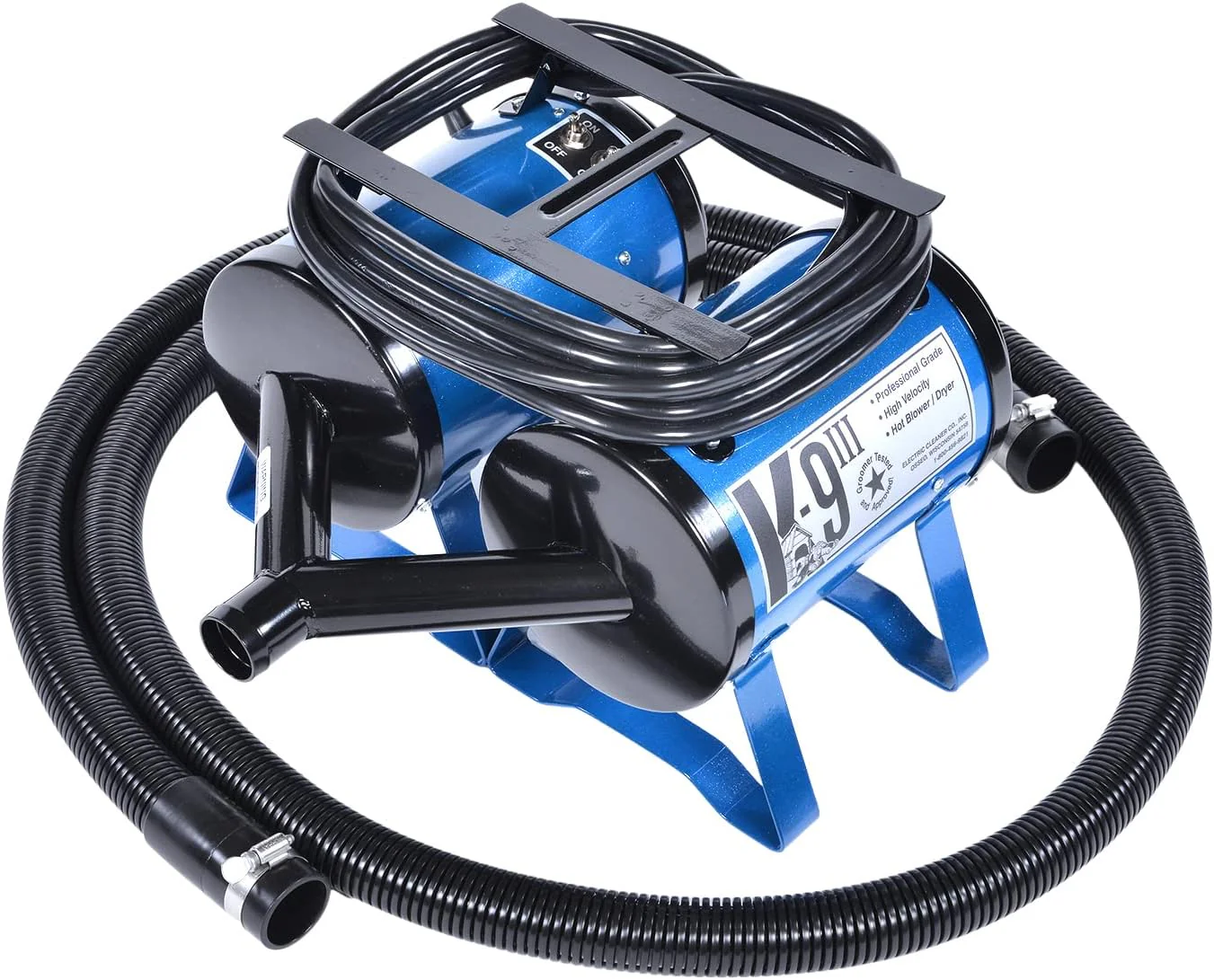 Dog Blow Dryer- Heavy Duty Durable Design with High Performance for Professional Grooming and at Home