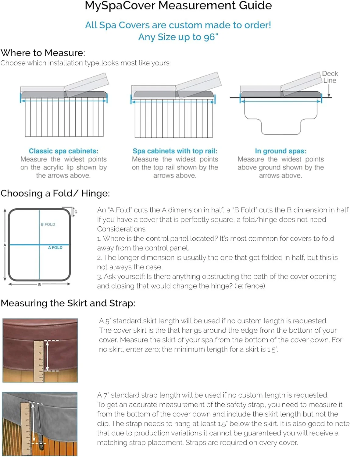 Custom-Made, Durable Hot tub, Spa Cover Replacement, 5 Year Warrantee. EPS Insulation Foam Range 4,5,6