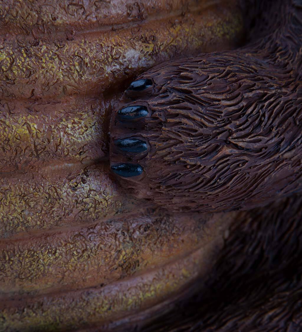 Oh Honey Solar Birdbath with Bear and Bee Hive