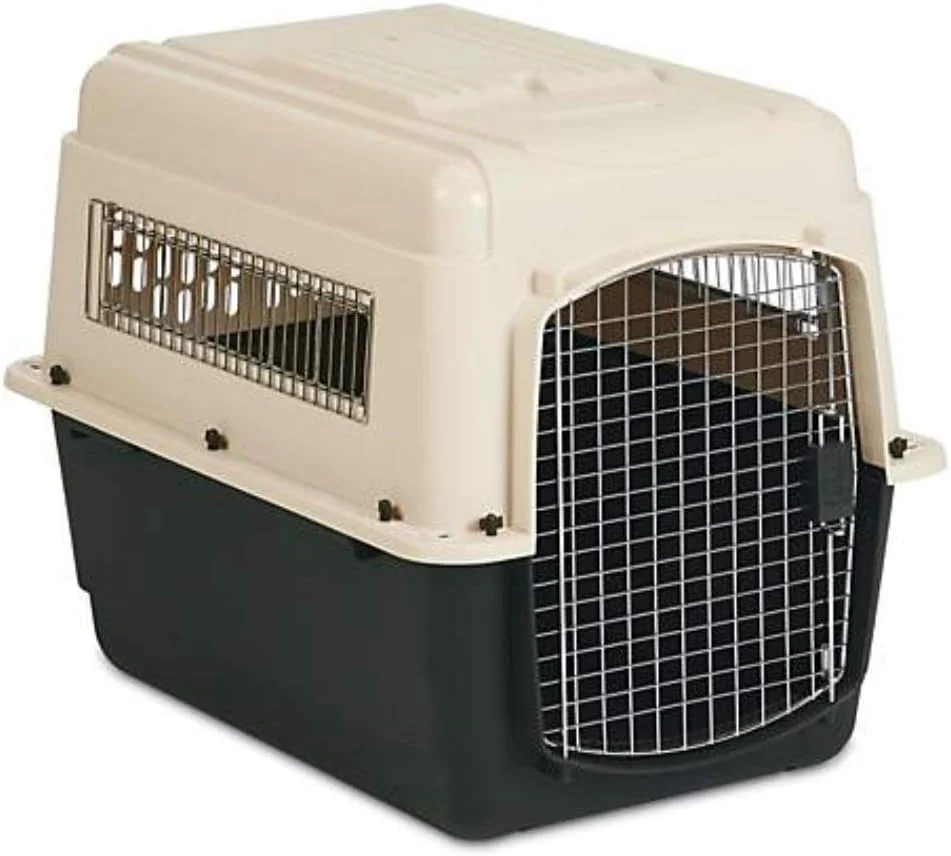 Petmate Ultra Vari Dog Kennel for Extra Large Dogs (Durable, Heavy Duty Dog Travel Crate, Made with Recycled Materials, 48 in. Long) 90 to 125 lbs, Made in USA