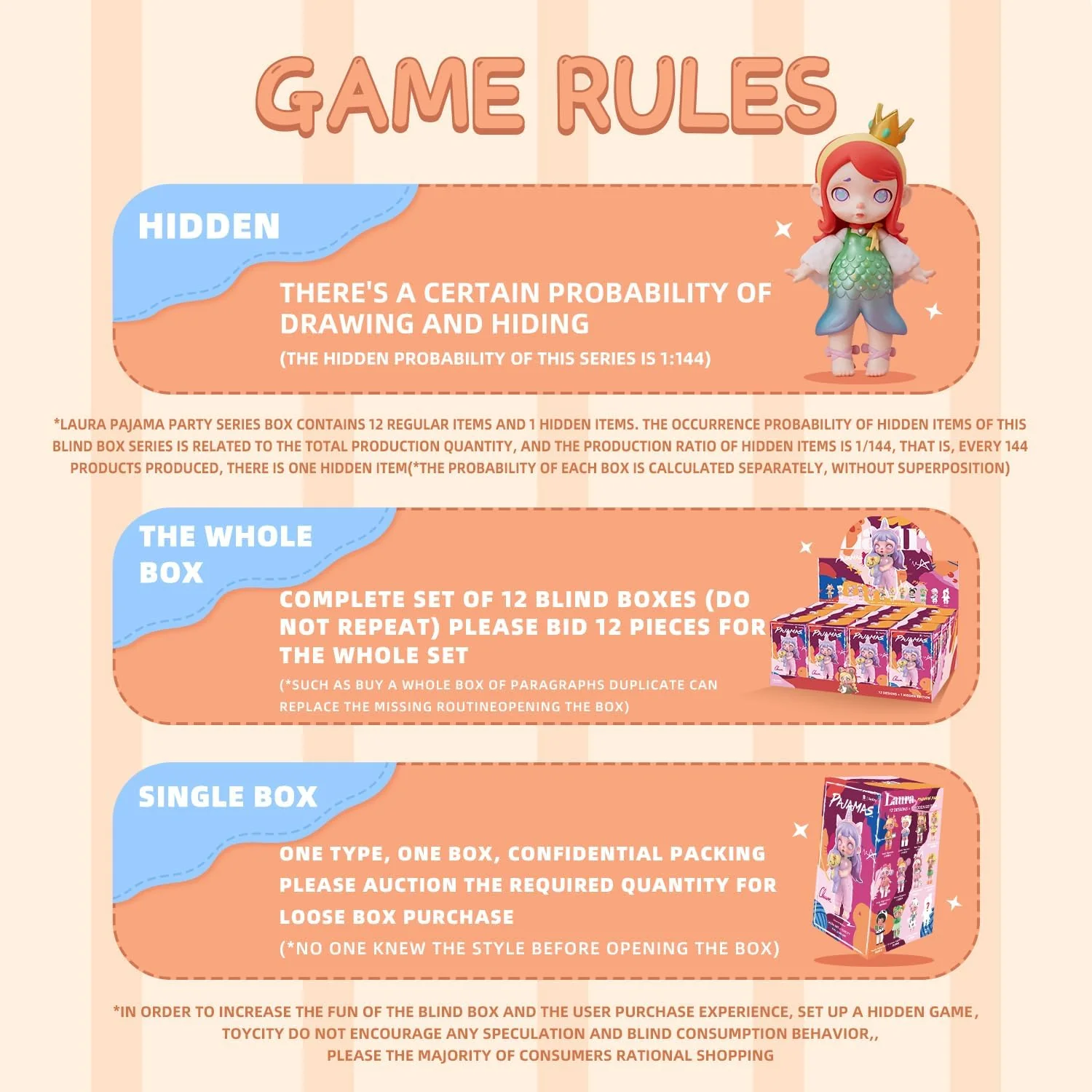 12-Pack Blind Box, Fashion Trendsetters Series Cute Blind Box Action Figures Popular Collectible Toys Birthday Halloween Christmas Gifts