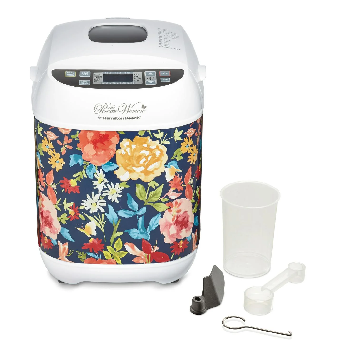 The Pioneer Woman Artisan Dough and Bread Maker by Hamilton Beach, Fiona Floral