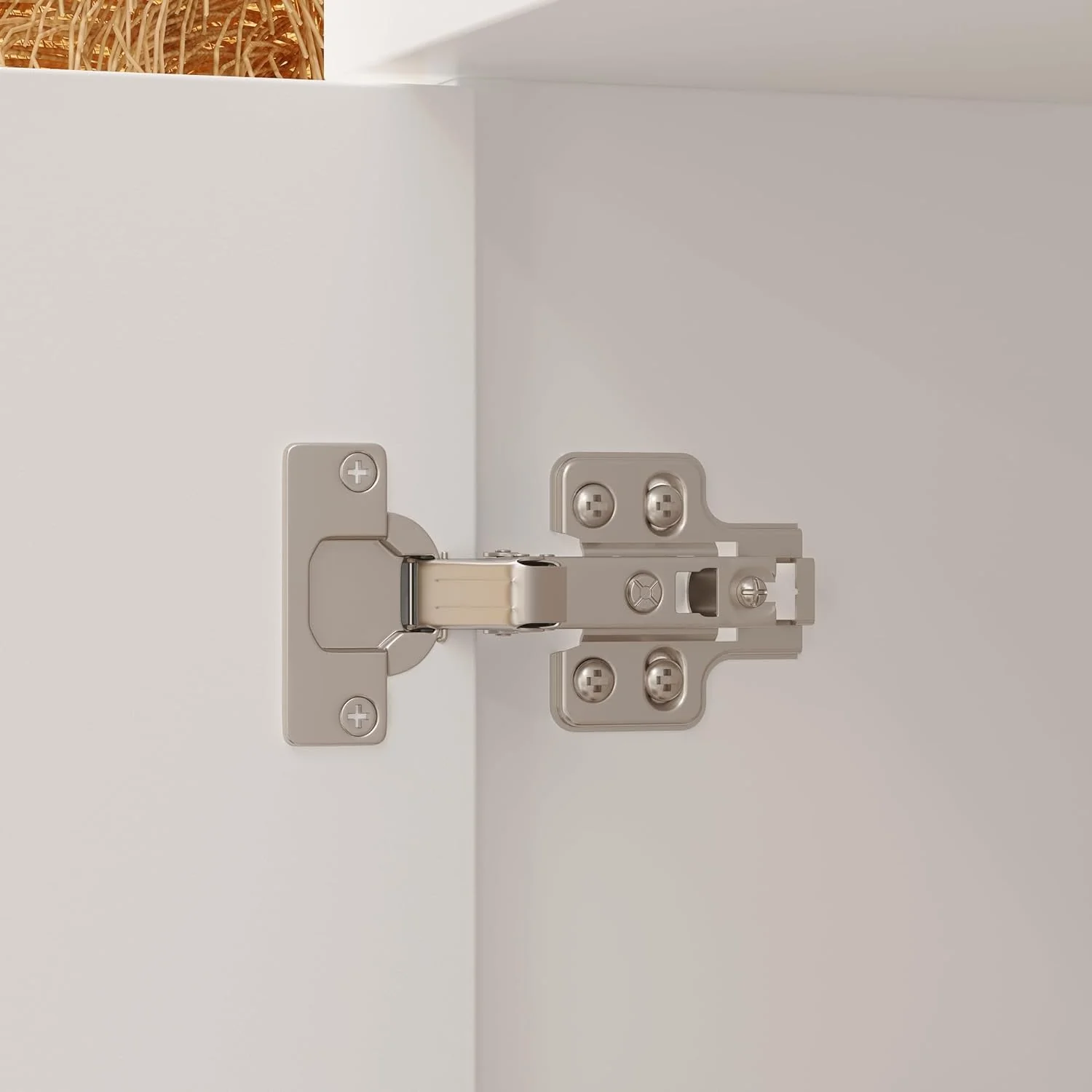 Storage cabinet with laundry basket, display cabinet