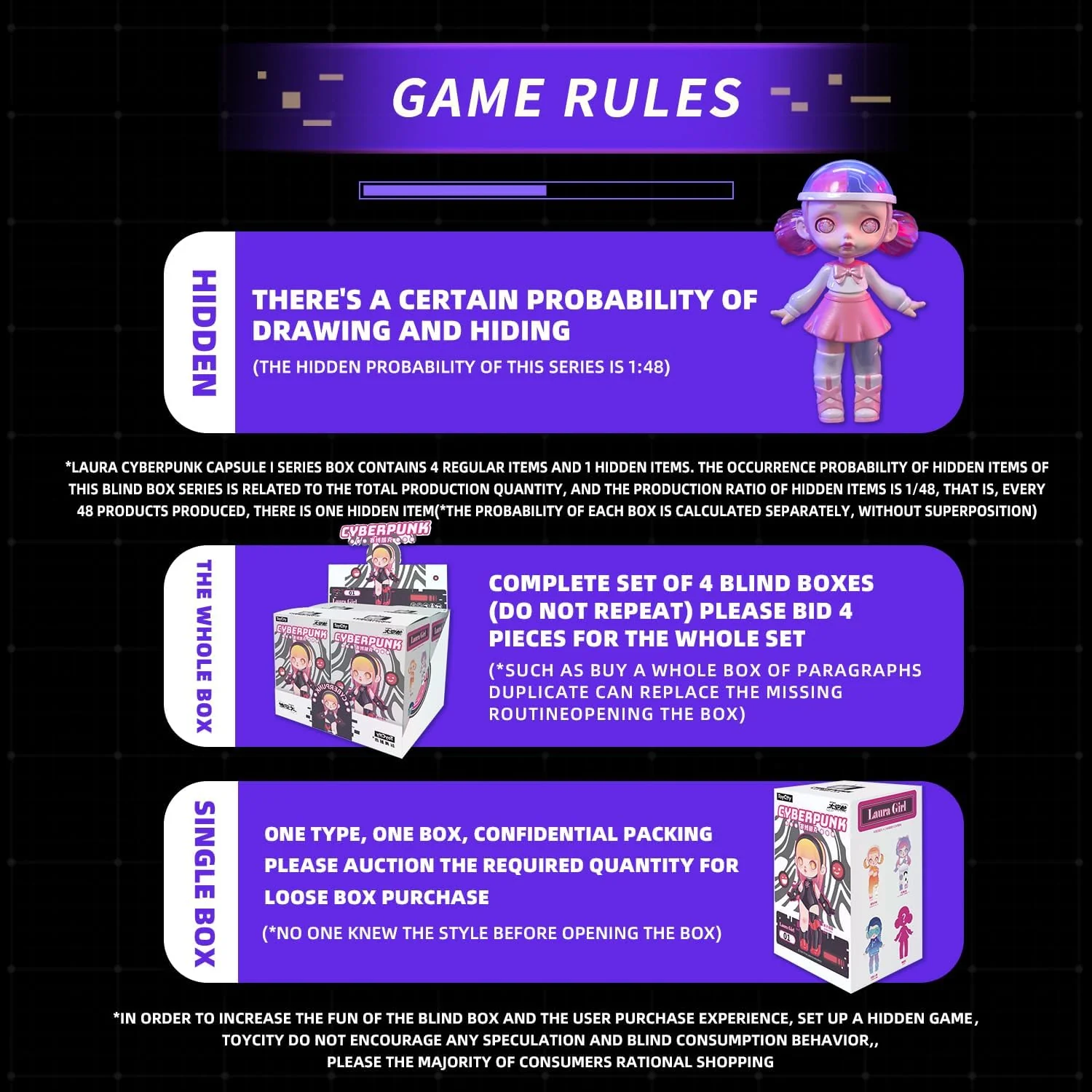 12-Pack Blind Box, Fashion Trendsetters Series Cute Blind Box Action Figures Popular Collectible Toys Birthday Halloween Christmas Gifts