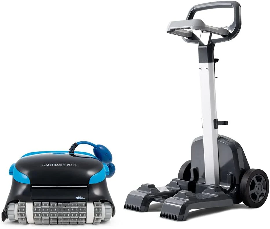 Dolphin Nautilus CC Robotic Pool Vacuum Cleaner All Pools up to 33 FT - Wall Climbing Scrubber Brush