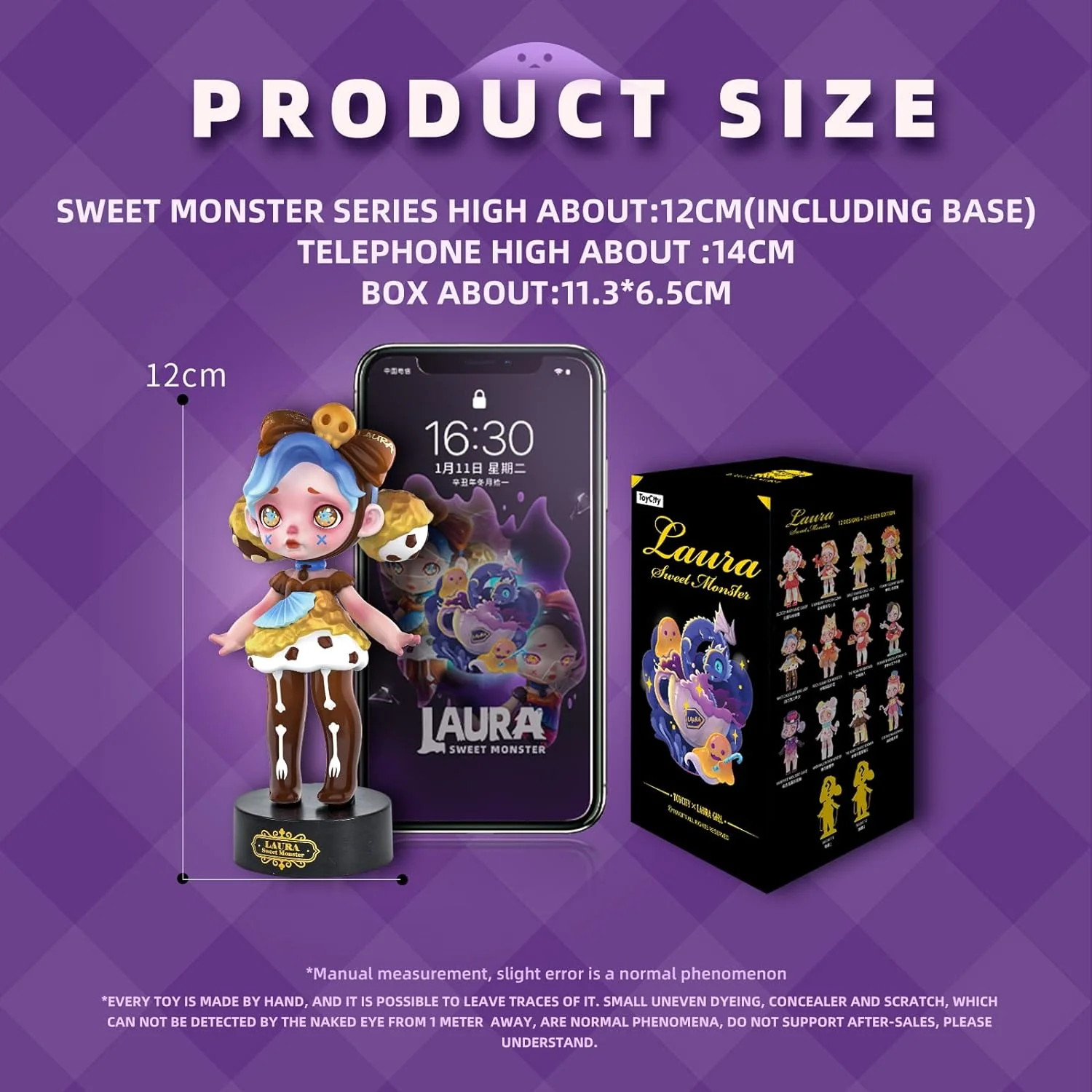 12-Pack Blind Box, Fashion Trendsetters Series Cute Blind Box Action Figures Popular Collectible Toys Birthday Halloween Christmas Gifts