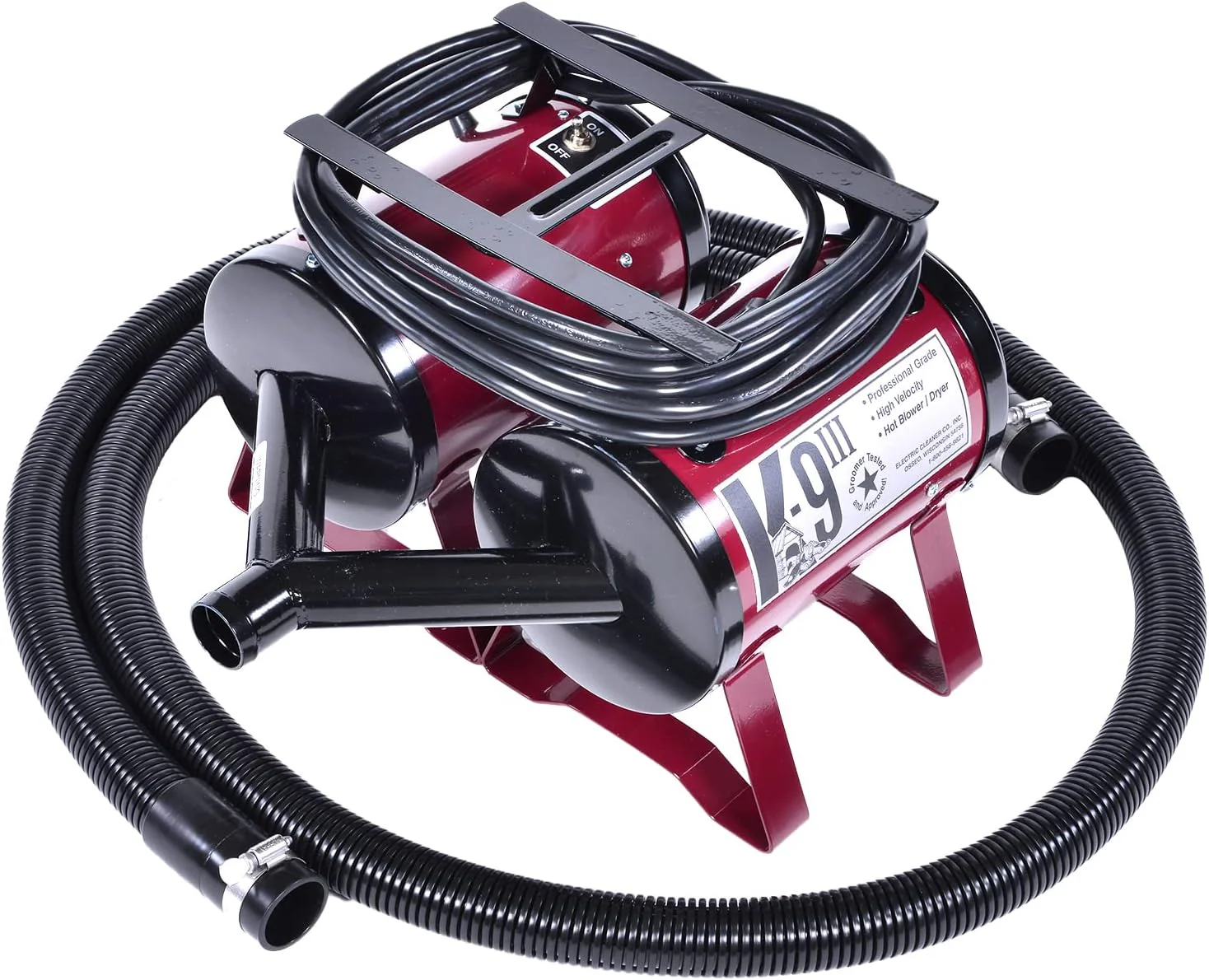 Dog Blow Dryer- Heavy Duty Durable Design with High Performance for Professional Grooming and at Home