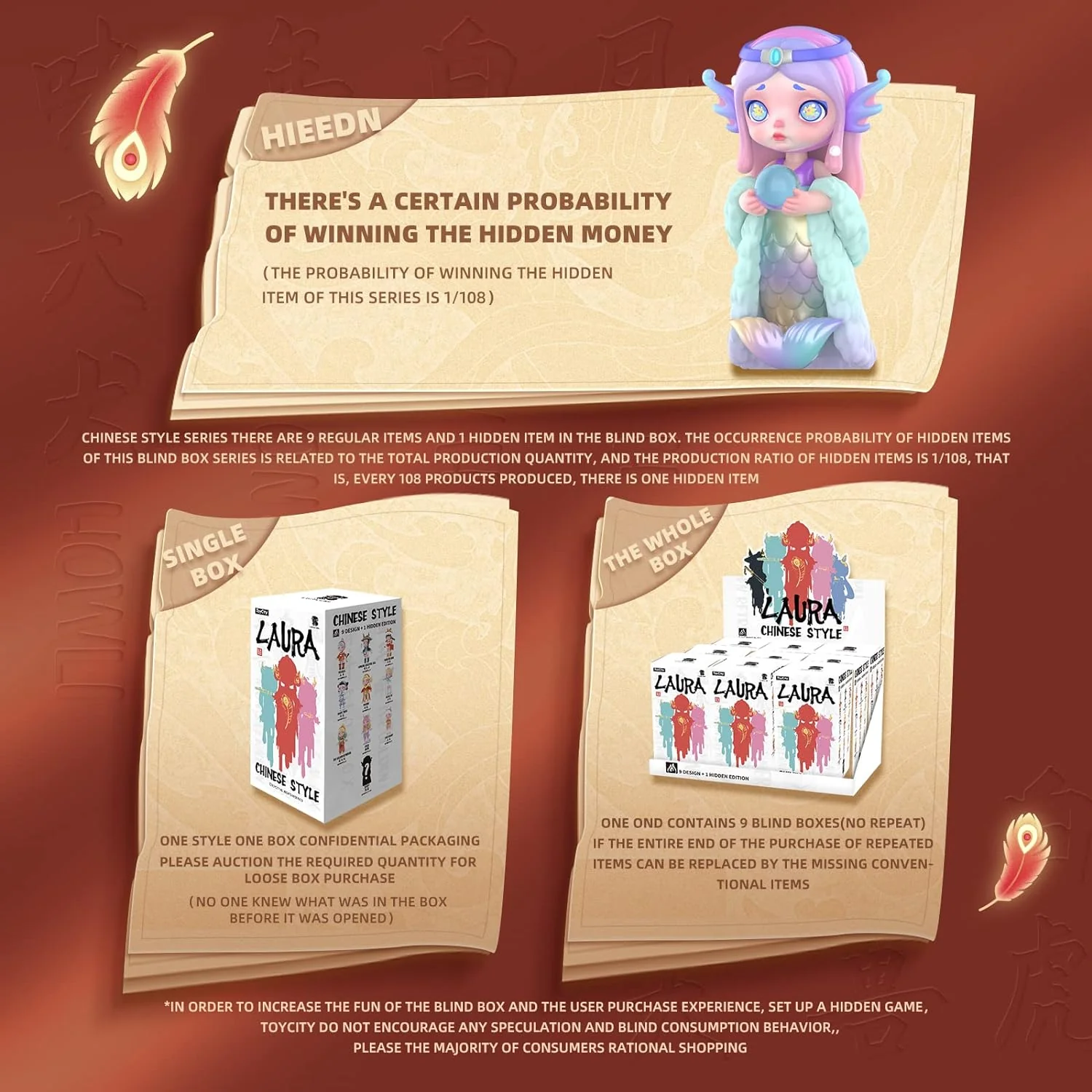 12-Pack Blind Box, Fashion Trendsetters Series Cute Blind Box Action Figures Popular Collectible Toys Birthday Halloween Christmas Gifts