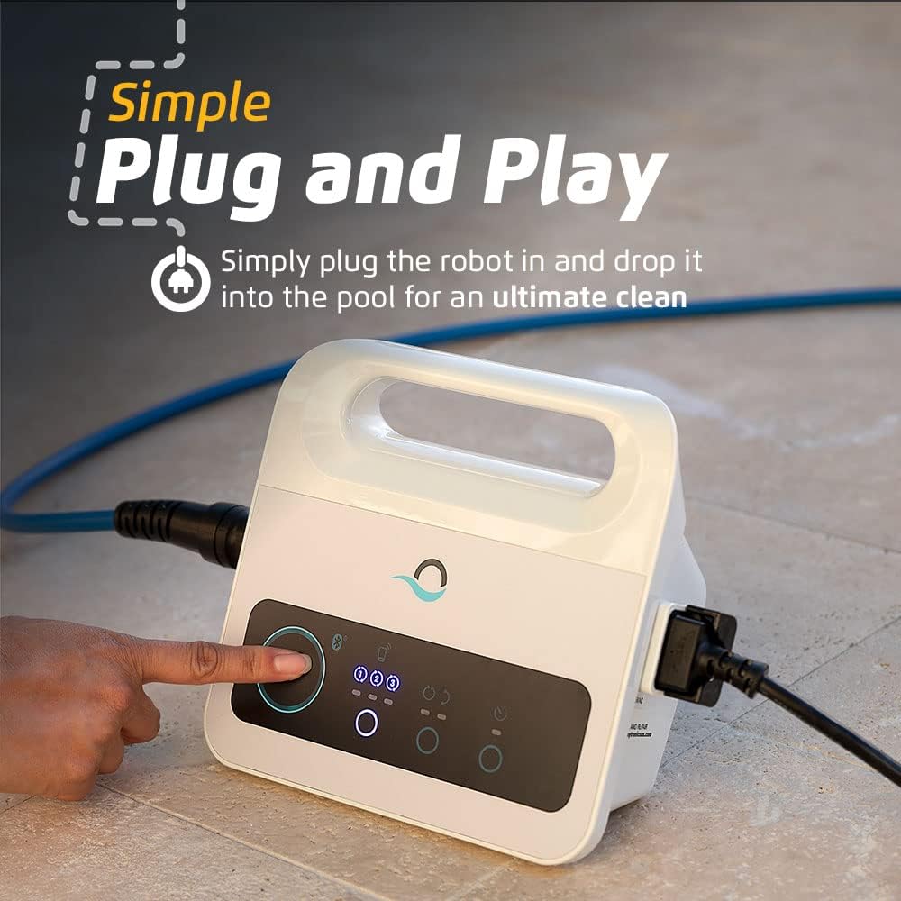 Dolphin Nautilus CC Robotic Pool Vacuum Cleaner All Pools up to 33 FT - Wall Climbing Scrubber Brush