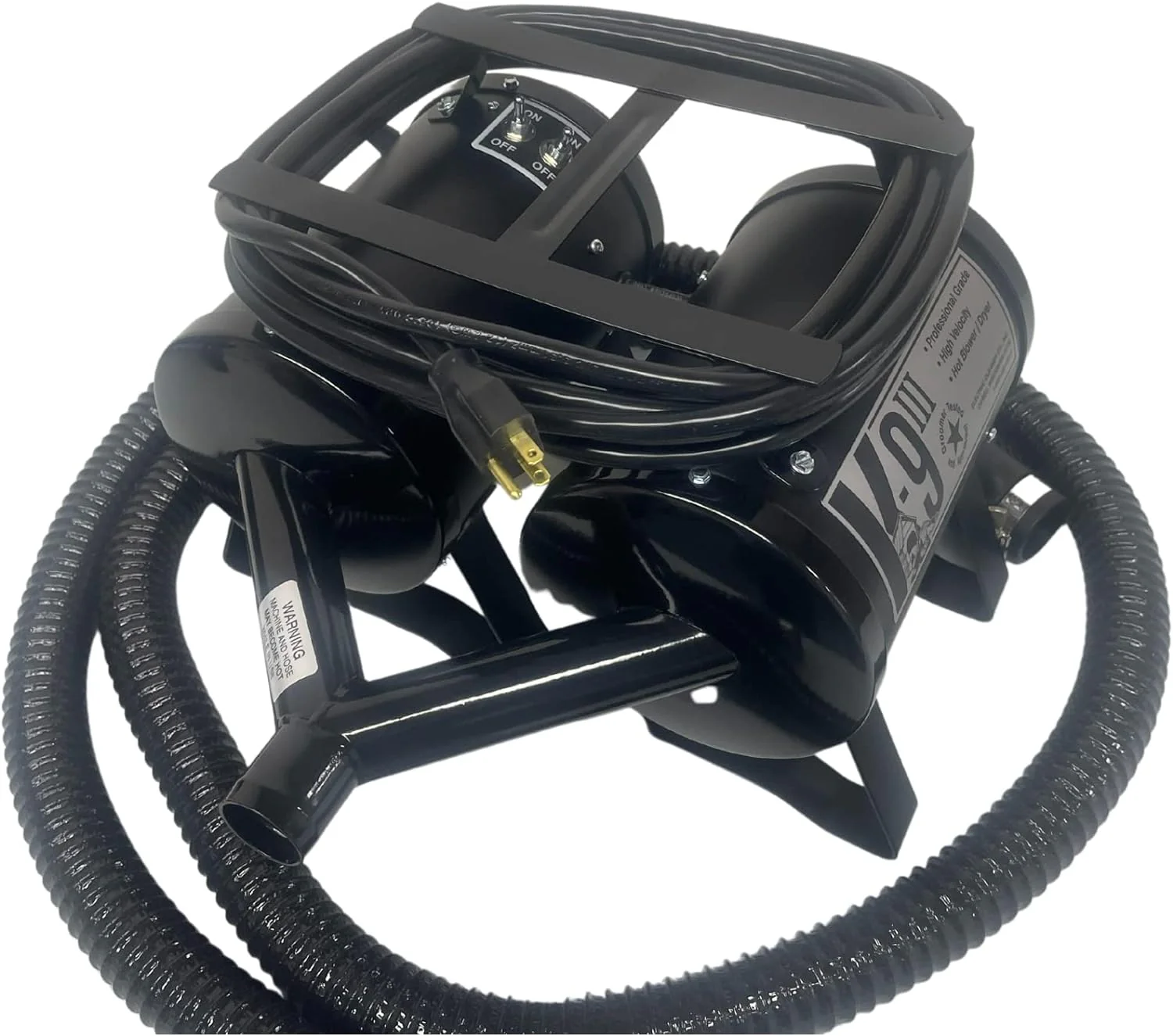 Dog Blow Dryer- Heavy Duty Durable Design with High Performance for Professional Grooming and at Home