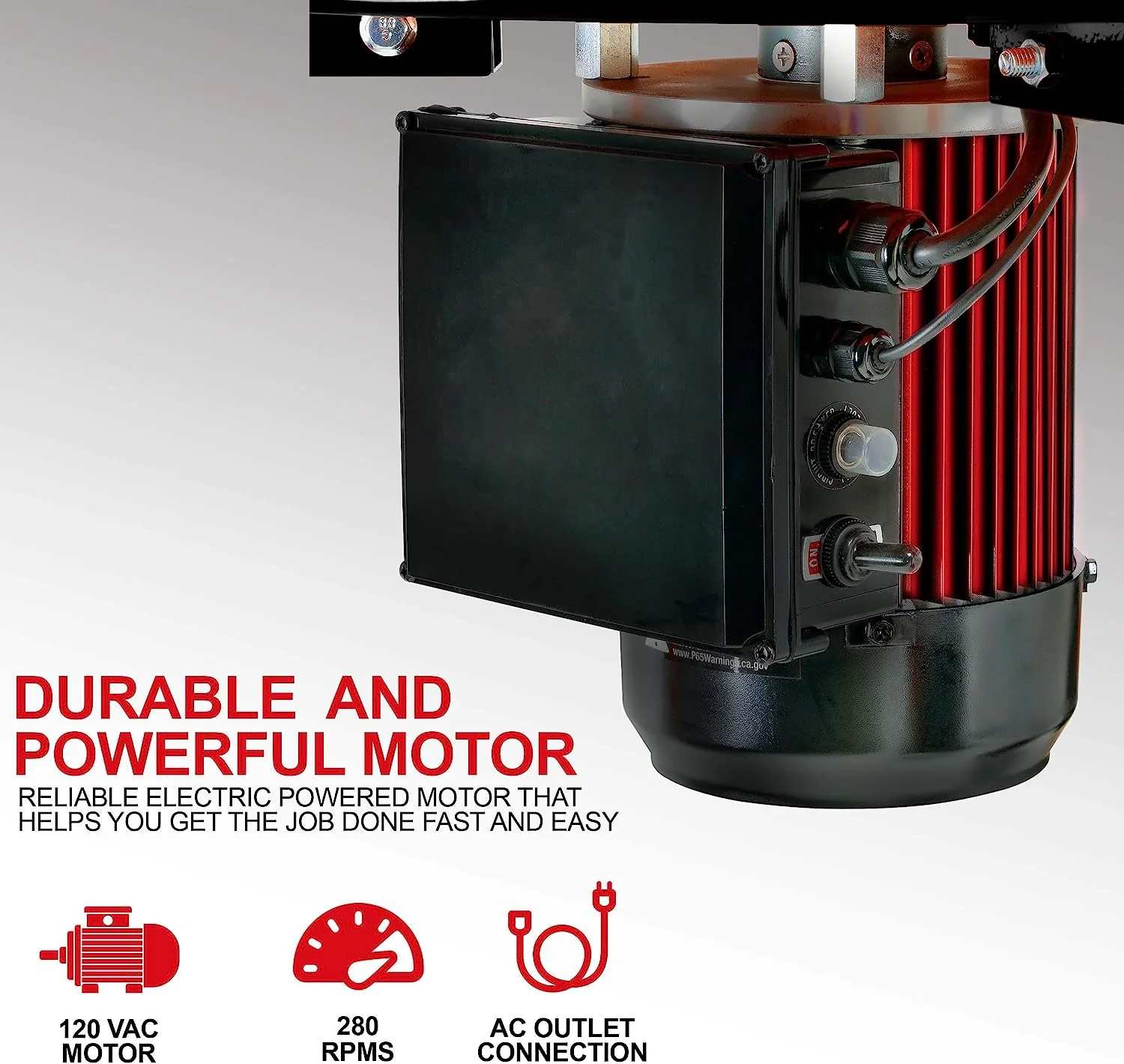 Kitchener Chicken Plucker De-Feather Remover Poultry and Fowl Food Processor Electric Stainless Steel Heavy Duty 1HP 120VAC 280RPM GFCI Connector 92 Soft Fingers 20